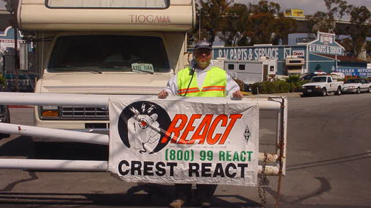 As you exit the event, yet another opportunity to let the public know ...  Team Crest was there!!